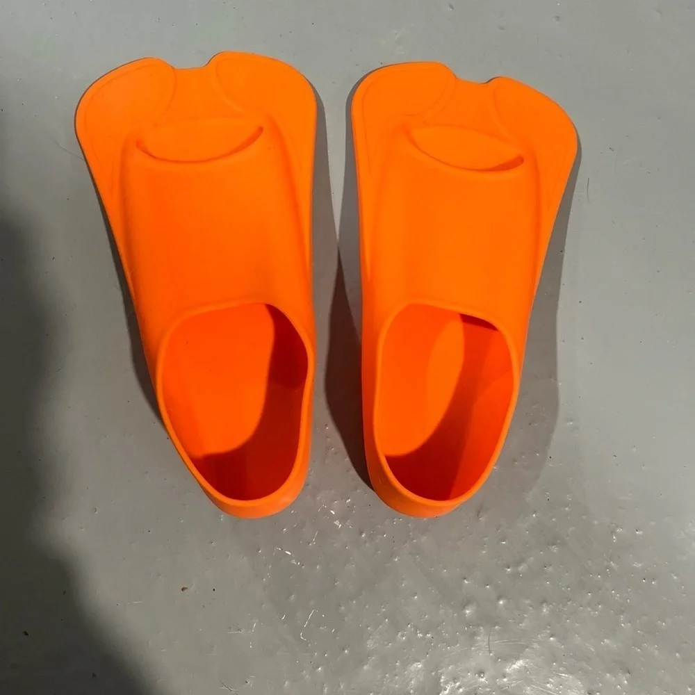 High-Visibility Orange Water Shoes for Aquatic Activities